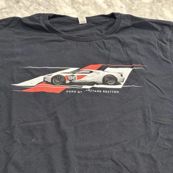 Ford GT Heritage Edition T-Shirt Mens Large - Picture 2 of 5